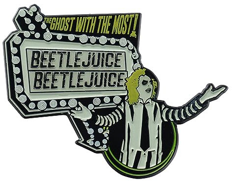 FaNaTtik Beetlejuice Pin Badge Limited Edition