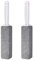 2 Pack Toilet Bowl Clean Brush with Handle,Powerfully Cleans Away Limescale Stain,Hard Water Rings, Calcium Buildup,Iron and Rust. for Cleaning Toilet, Bathroom, Kitchen Sink, Grill, Bath, Pool.
