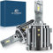 D-Lumina Lampadina H7 LED Canbus fari con adattatori specifici per auto per GOLF 6 7 Volkswagen VW Passat Golf GTI Tiguan Mercedes Benz, 120W 16000LM 6000K Bianco (2 pezzi)