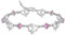 Cosie Lily Regalos Originales Para Mujer Pulsera Mujer Plata de Ley 925,Pulsera AmorAmistad,Regalo Cumpleaños Dia de La Madre Regalos