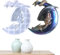 WOBBLO Drachenformen für Harz | Fliegender Drache Mond Epoxidharz Silikonform | Drachen-Fondantform, Tierdrache, Schokoladenform, Backform, Werkzeug zum Dekorieren von Kuchen, Polymer