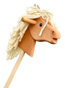 Rülke Holzspielzeug Steckenpferd Haflinger, Natur