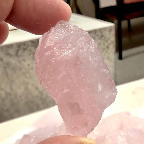 arana's - Pietra tascabile QUARZO ROSA grezzo 3-5 cm - Portala sempre con te - Portafortuna - Pietre e cristalli naturali curativi di guarigione (Quarzo rosa)