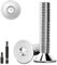 Lot de 40 vis à tête fraisée en acier inoxydable M6 x 25 mm à six pans creux M6 Vis à tête fraisée avec 2 têtes de tournevis hexagonales DIN 7991/ISO 10642 (argenté)