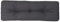 vidaXL Coussin de Palette Anthracite 120x40x12 cm Tissu