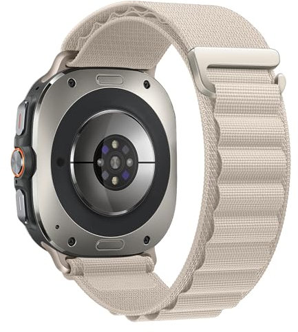 Alpine Loop Kompatibel mit Samsung Galaxy Watch Ultra Armband 47mm, Nylon Armbänder Sport Uhrenarmband für Damen Herren