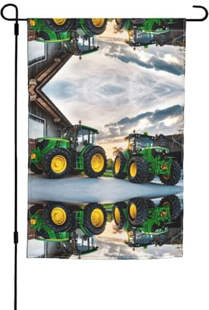 Garten-Ersatzteile für landwirtschaftliche Maschinen, Druckflaggen, 30,5 x 45,7 cm, doppelseitig, für Zuhause, Outdoor, saisonale Dekoration, Urlaub, alle Jahreszeiten