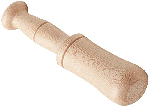 Inalsa Mano mortero, bambú, marrón, 30 x 19 x 30 cm