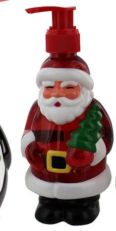 Widdop & Co. Weihnachtsseife, gestanzte Handseife mit Pumpe (Weihnachtsmann)