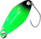 FTM Spoon Tremo 2, 9cm - Forellenblinker zum Ultra Light Angeln auf Forellen, Forellenköder zum Spinnangeln, Spinnköder, Blinker, Farbe:grün-schwarz/gelb, Gewicht:2, 3g