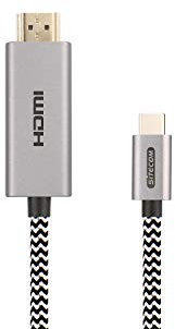 Sitecom CA-060 | USB-C auf HDMI Kabel 2 M - Ultra HD 4K-Video- und Audioausgang - für iPad Pro/MacBook Air 2018, MacBook Pro,Dell XPS,Galaxy S10/S10+/S9/S8/Note 9,Huawei P30/P20/Mate 20 Pro