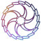 Alomejor Bike Disc Brake CNC Cutting Stainless Steel Hollow Disc Brake Colorful Floating Rotor Disc Brake Parts(203mm)