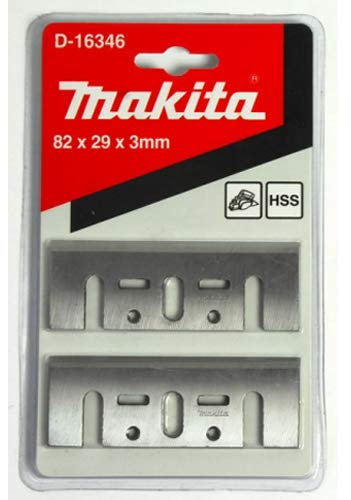 Lame HSS 82 mm (2 pièces/ensemble) pour Makita KP0810 Partie D-16346