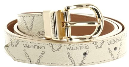 VALENTINO Round Women's Belt W120 Ecru/Multicolor - kürzbar