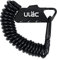 ULAC Piccadilly LTD Mini-Kabelschloss, Helmschloss für Fahrrad, Motorrad, E-Scooter; tragbares Mini-Vorhängeschloss für Fitnessstudio, Kinderwagen, Koffer, Gepäck, Tor, Zaun (schwarz)
