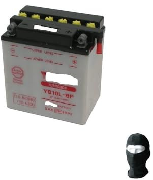 COMPATIBILE CON P IAGGIO Beverly IE E3 (M28800) 250 2006 A 2007 BATTERIA GIÀ PRONTA ALL'USO YB10L-BP 12V/12AH BATTERIE PER AVVIAMENTO MOTORE SPECIFICA MOTO SCOOTER