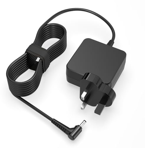 7.5 Ft Charger Fit for Lenovo V15 V14 V17 Series, for Ideapad 1 3 5 330s 330 320s 320 310 310s S145 S340 C340 L340 S540, V145 V155, for Yoga 710 720 510 Laptop Portable Durable 65W 45W, Round Tip