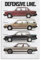 Auto-Poster Volvo Defensive Line 740 Vs 240 Leinwand-Kunst-Poster und Wand-Kunstdruck, modernes Familien-Schlafzimmer-Dekor-Poster, 40 x 60 cm