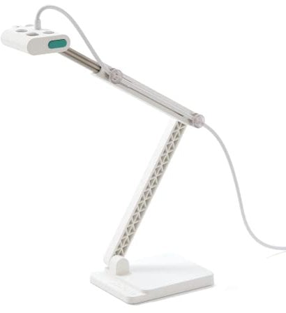 OKIOLABS OKIOCAM S2 USB 2-in-1 Dokumentenkamera1440p mit Mikrofon für Präsentationen im Klassenzimmer, Online-Unterricht, Nachhilfe, Visualizer für Stop-Motion, Zeitraffer, PC/Mac/Chromebook