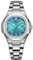 Tiong Damen Uhren,Damen Analog Quarz Armbanduhr mit Edelstahlarmband，Leuchtende wasserdichte Armbanduhr