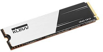 KLEVV CRAS C910 1TB M.2 2280 SLC Cache NVMe PCIe Gen4x4 Laptop & Desktop Internal SSD Heatsink Included, up to 5000MB/s (K01TBM2SP0-C91)
