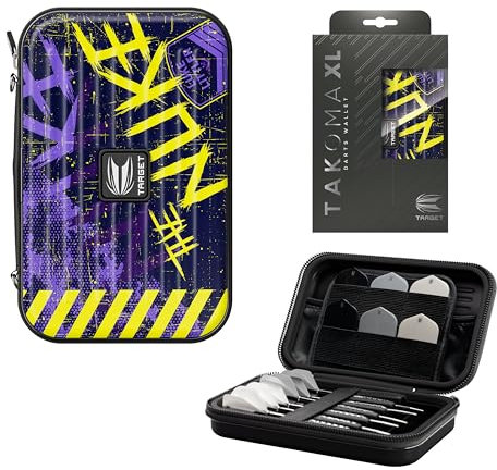 Target Darts Luke Littler XL Takoma Wallet – Luke Littler Darts Case, Darts Holder, XL Dart Wallet, Darts Set Storage Cases, The Nuke“ Dart Case