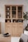 Buffet >Timber< Landhaus, 6 Türen, 3 Schubladen, in Glas/Artisan Eiche Dekor - 120x200x40cm (BxHxT)