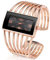 Spangenuhr Damen – Stilvolle Damenuhr Rosegold | Uhr Damen | Damen Uhr | Uhren Damen | Damenuhr Rosegold | Frauen Uhren | Damen Armbanduhr | Uhr Rosegold Damen | Damen Uhren (Roségold-Schwarz)