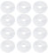 SG Store Lot de 12 filtres pour fontaine à eau pour chat, compatibles avec Catit 3L Flower, triple système de filtration, facile à utiliser, lot économique