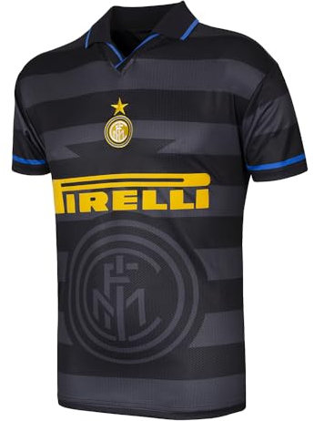 Inter 98 Away Retro Football Shirt, 1997-98 Unisex Erwachsene