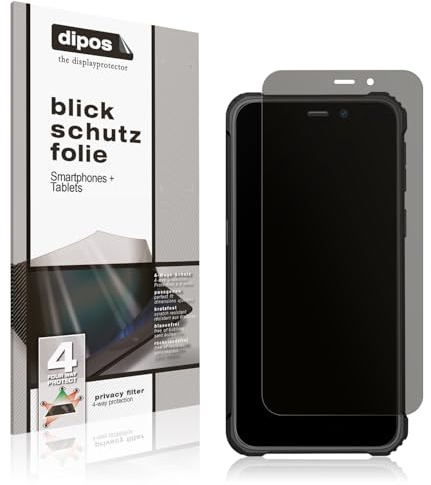 dipos I Blickschutzfolie kompatibel mit Oukitel G2 Display-Schutzfolie matt mit 4-Wege Sichtschutz-Effekt