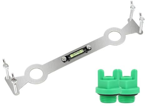 Spezielles Schraubenschlüsselwerkzeug Mit Wasserwaagen Duscharmatur Installation Badezimmer Multifunktionaler Wasserwaagenschlüssel Abstandsmessung