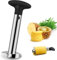 NexusTech - Affetta Ananas In Acciaio Inox per Sbucciare, Tagliare, Rimuovere Il Torsolo, acciaio inossidabile, strumento per la casa e la cucina con lama affilata