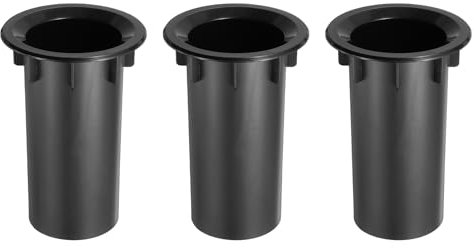 sourcing map 3Pcs 80x150mm/3.1 x 6 inch Speaker Port Tube Subwoofer Bass Box Tube Bass Woofer Box Speaker Box Bass Air Port for DJ/PA Speaker Cabinets