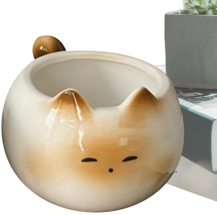Cute Cat Mug, 210ml Ceramic Siamese Kitten Cup, Large Caliber Tea Tumbler, Adorable Drinkware for Coffee, Milk, and Water, Perfect Presents for Pet Lovers and Women