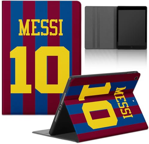 Tablet Cover per Huawei MatePad Pro 11 2024 11,0, Soccer Custodia con Stella del Calcio Football 10 Disegni Pattern Holder Flip Case in pelle PU con Supporto TPU Sottile Antiurto Backcover, Man