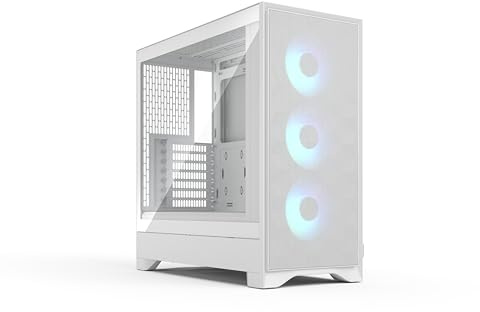 Fractal Design Pop 2 Air RGB - Case PC Gaming ATX con Mesh | Pannello frontale in mesh, vetro temperato, 3 ventole RGB 120 mm incluse - supporto GPU fino a 416 mm