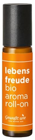 Gewußt Wie Aroma Roll-On Lebensfreude | Frischer Duft Für Gute Laune & Energie | Ideal Für Alltag & Unterwegs | Bio, Naturrein, Praktischer Roll-On | 10 ml