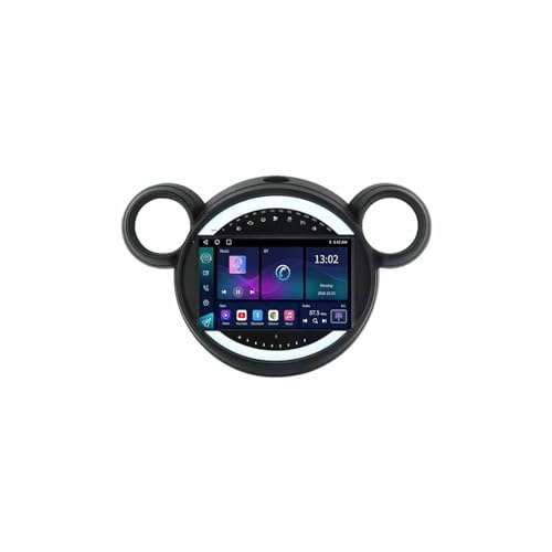 Navigation Auto Navigator für BMW Mini Cooper Countryman R56 R60 2011-2013 mit Bluetooth Fm Radio, Mirror Link, USB, Aux, Unterstützt Tpms Lenkradsteuerung, 4 Kern 2G+32G