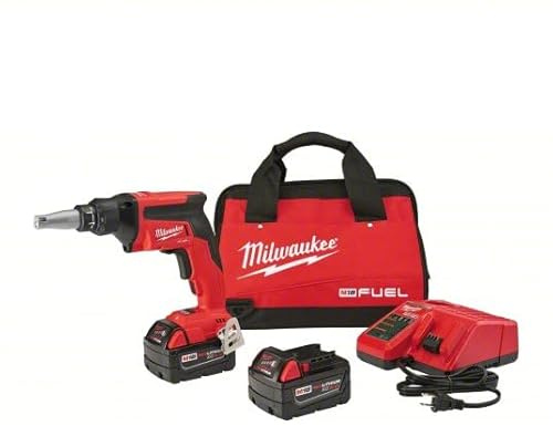 Milwaukee 2866-22 M18 FUEL Pistolet à vis pour cloison sèche - Kit XC avec batteries 5,0 Ah