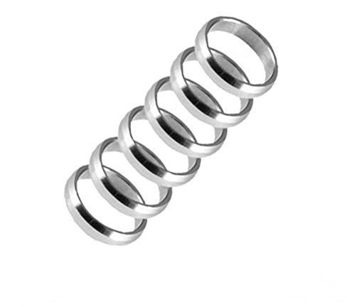 Harrows Supergrip Spare Rings, 6 Stück (Silber)