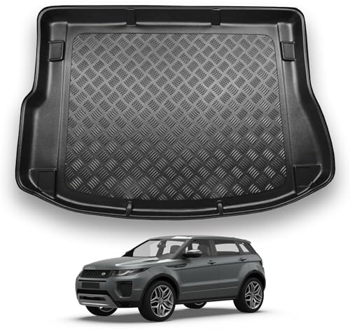 NOMAD Boot Liner Mat for Land Rover Range Rover Evoque 2011-2019 | Tailored PE Car Boot Protector Tray, Waterproof Raised Edge Trunk Mat, Easy Clean Cargo Floor Liner
