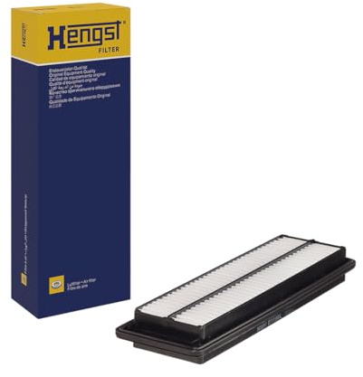 HENGST - Luftfilter E1198L - Luft-Filtereinsatz für KFZ | Hochwertiger Motorluftfilter für Otto- oder Dieselmotor - Schutz für Motoren - Wasserbeständig