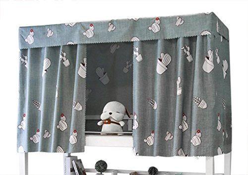 YJZQ Etagenbett Moskitonetz Hochbett Spielbett Bettvorhang Lichtdicht Vorhang Insektennetz Mückenschutz für Studentenwohnheim Kinderzimmer, 1.2 x 2.0 M(2pcs)