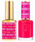DND DC Summer Collection UV/LED Soak Off Gel Polish + FREE Nail Lacquer 18ml x 2 (Neon Pink)