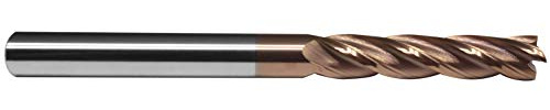 PAULIMOT VHM-Schlichtfräser Ø 6,0 mm 35° mit AlTiSiN-Beschichtung, 4-schneidig