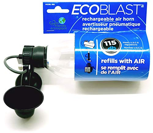 EcoBlast EB2 Signal Air Horn Marine Boot Sport wiederaufladbar Luft CO2 neutral