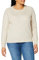 Damen Selected Rundhals Strickpullover Lockerer Feinstrick Wollpullover SLFLULU Sweater, Farben:Beige-2, Größe:L