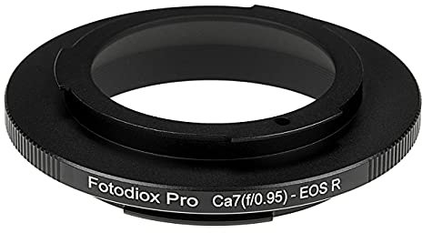 Fotodiox Pro - Adaptador de montura de objetivo compatible con 50 mm f/0,95 Cn7/7s telémetro Dream Lens a Canon RF Mount cámaras sin espejo