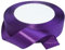 AERZETIX - C50391 - Satinband dekorativ glänzend fein - 20mm x 22 meter - lila - kreative projekte nähkunst geschenkverpackung zur geburtstagsfeier